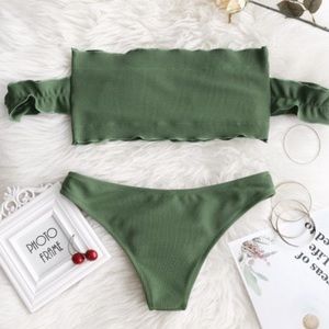 Olive Green bathing suite